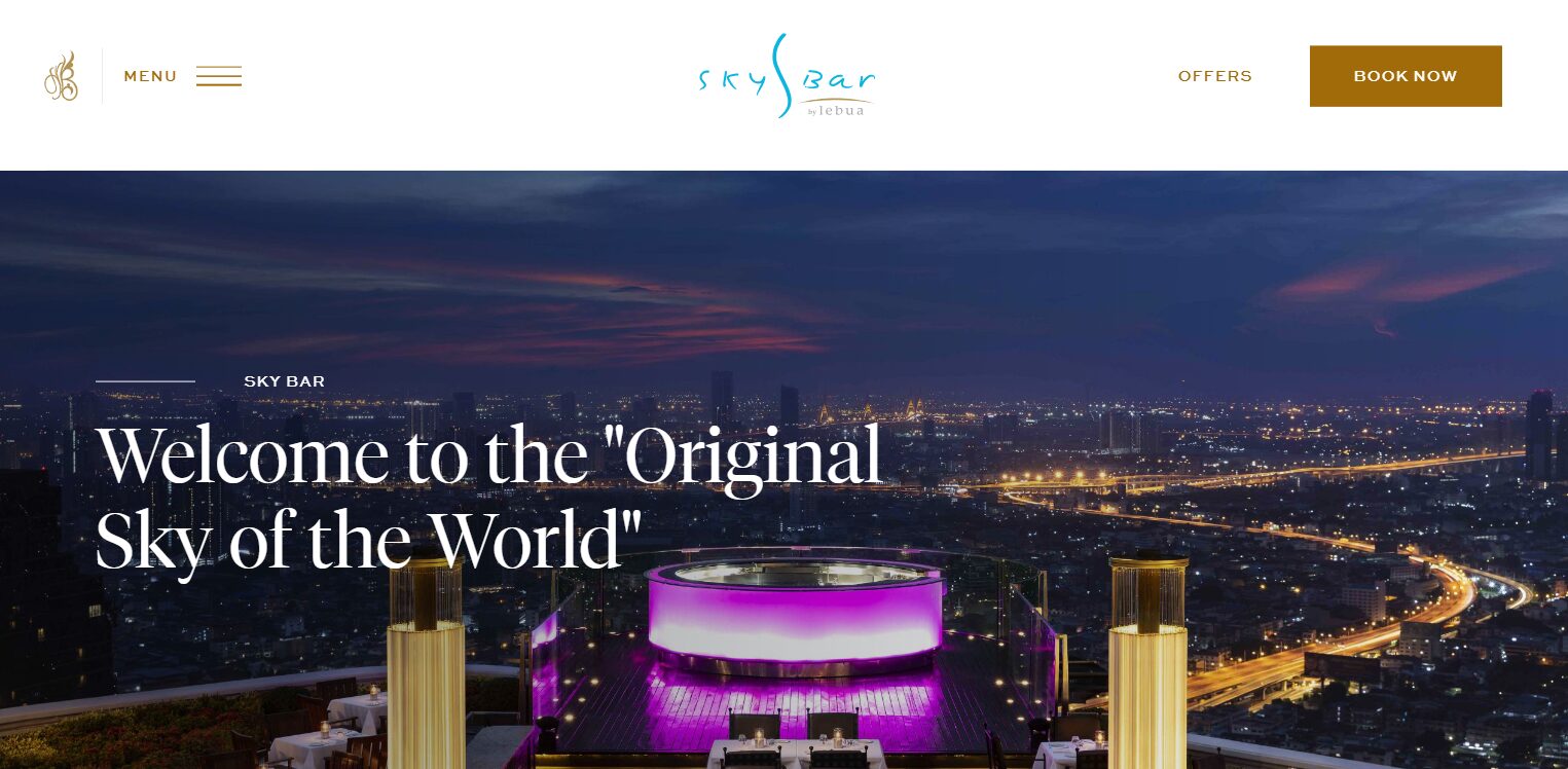 Sky Bar at Lebua State Tower（スカイバー＠ルブアステートタワー）